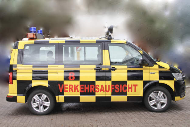 Verkehrsaufsicht Auto